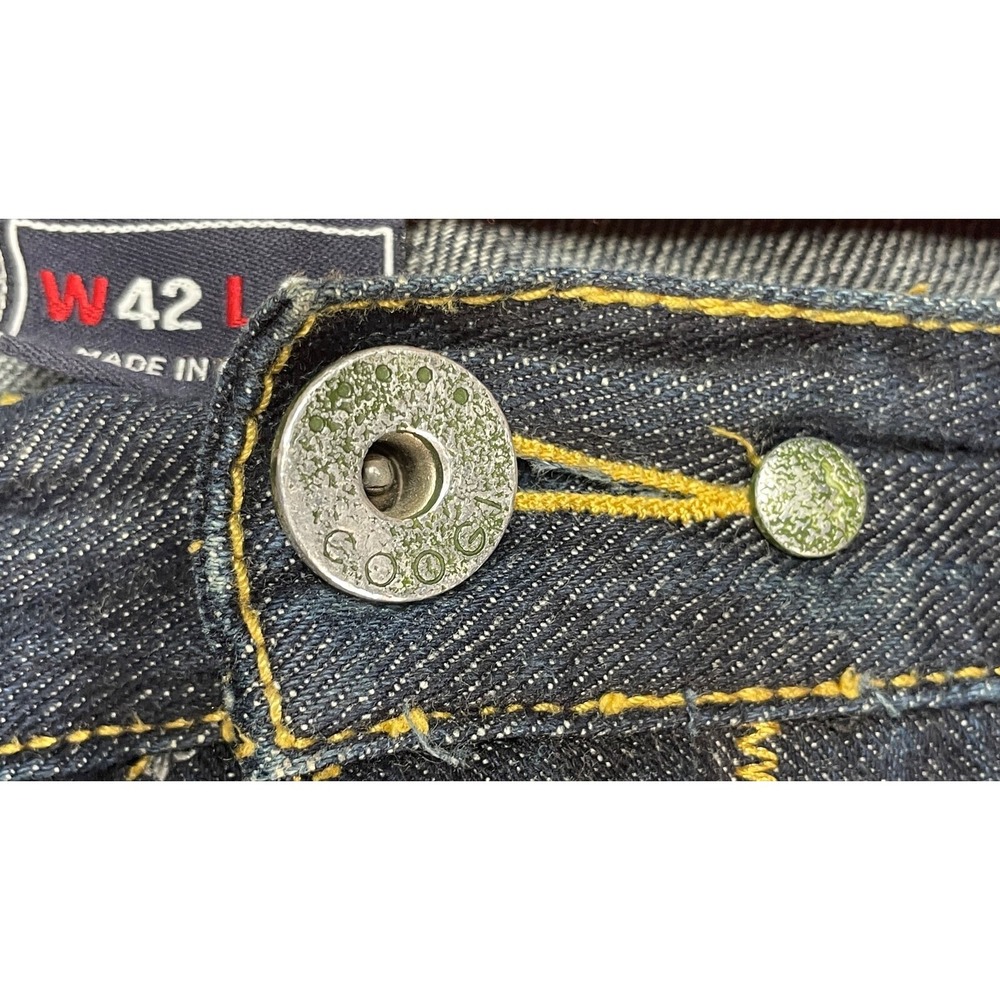 Coogi Authentic Australia Vtg Men's‎ Embroidered Denim Jeans 42x35 - Picture 6 of 16